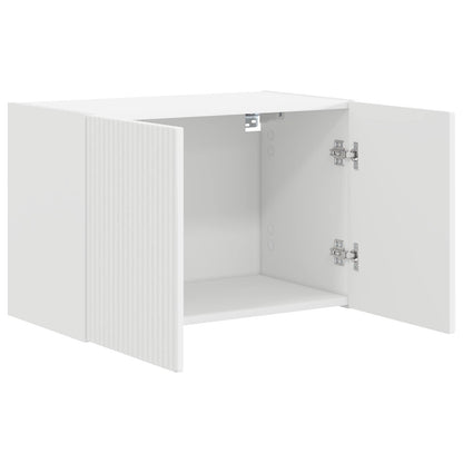 TV Wall Cabinet White 59.5 x 31 x 40 cm Engineered Wood