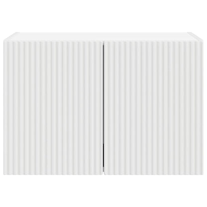 TV Wall Cabinet White 59.5 x 31 x 40 cm Engineered Wood