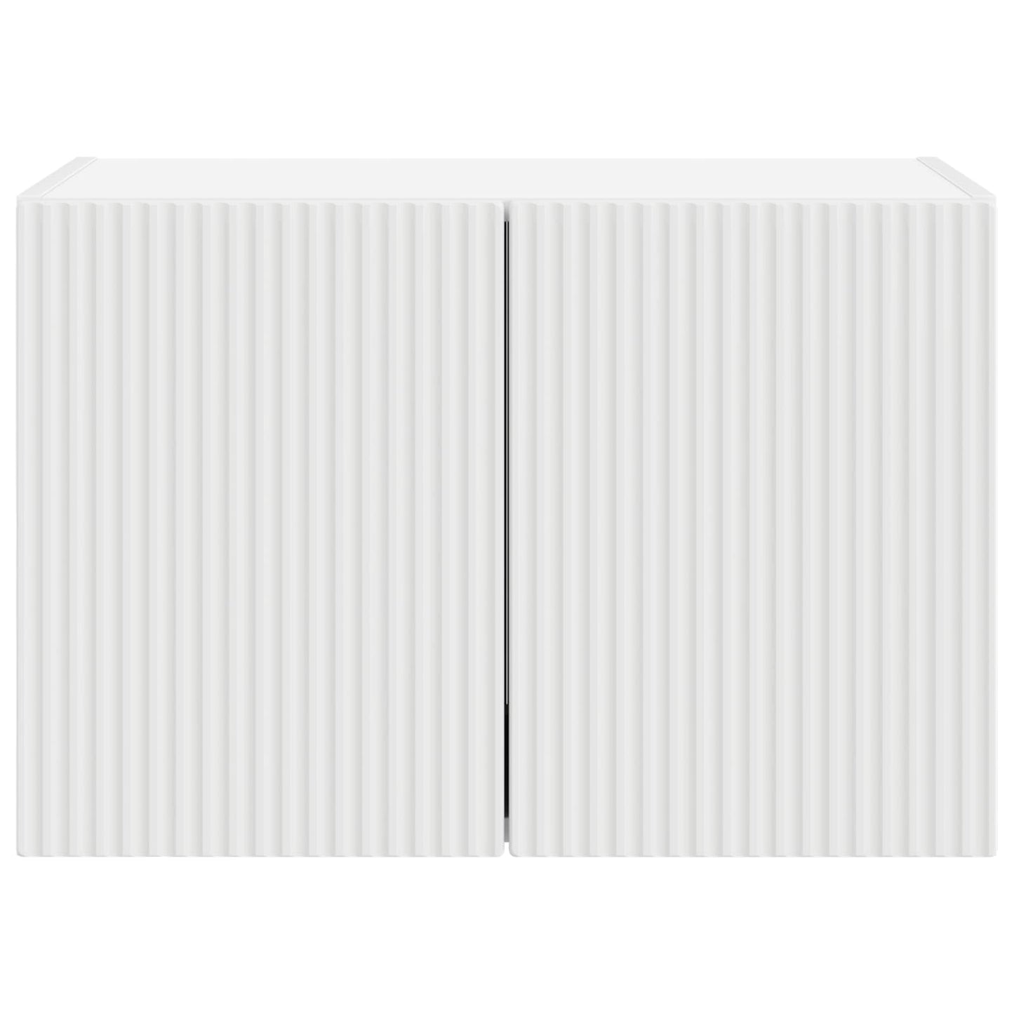 TV Wall Cabinet White 59.5 x 31 x 40 cm Engineered Wood
