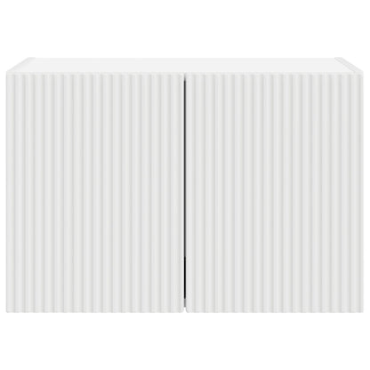 TV Wall Cabinet White 59.5 x 31 x 40 cm Engineered Wood