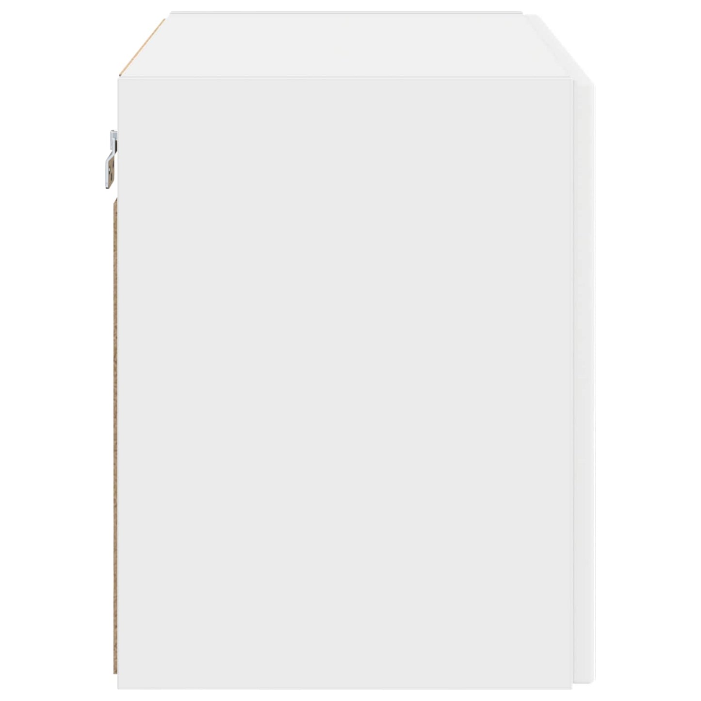 TV Wall Cabinet White 59.5 x 31 x 40 cm Engineered Wood