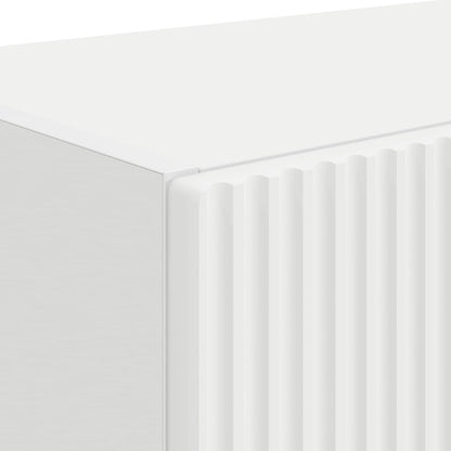 TV Wall Cabinet 2 pcs White 59.5 x 31 x 40 cm Engineered Wood