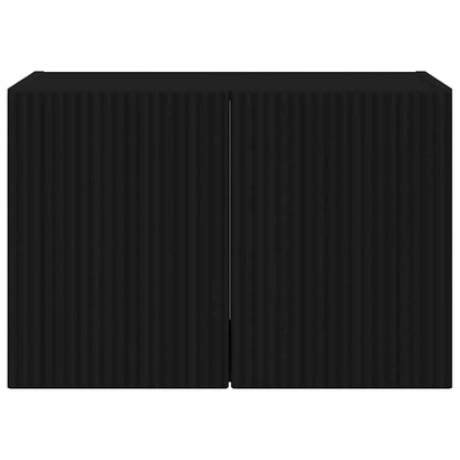 TV Wall Cabinet Black 59.5 x 31 x 40 cm Engineered Wood