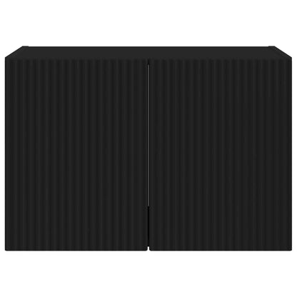 TV Wall Cabinet Black 59.5 x 31 x 40 cm Engineered Wood
