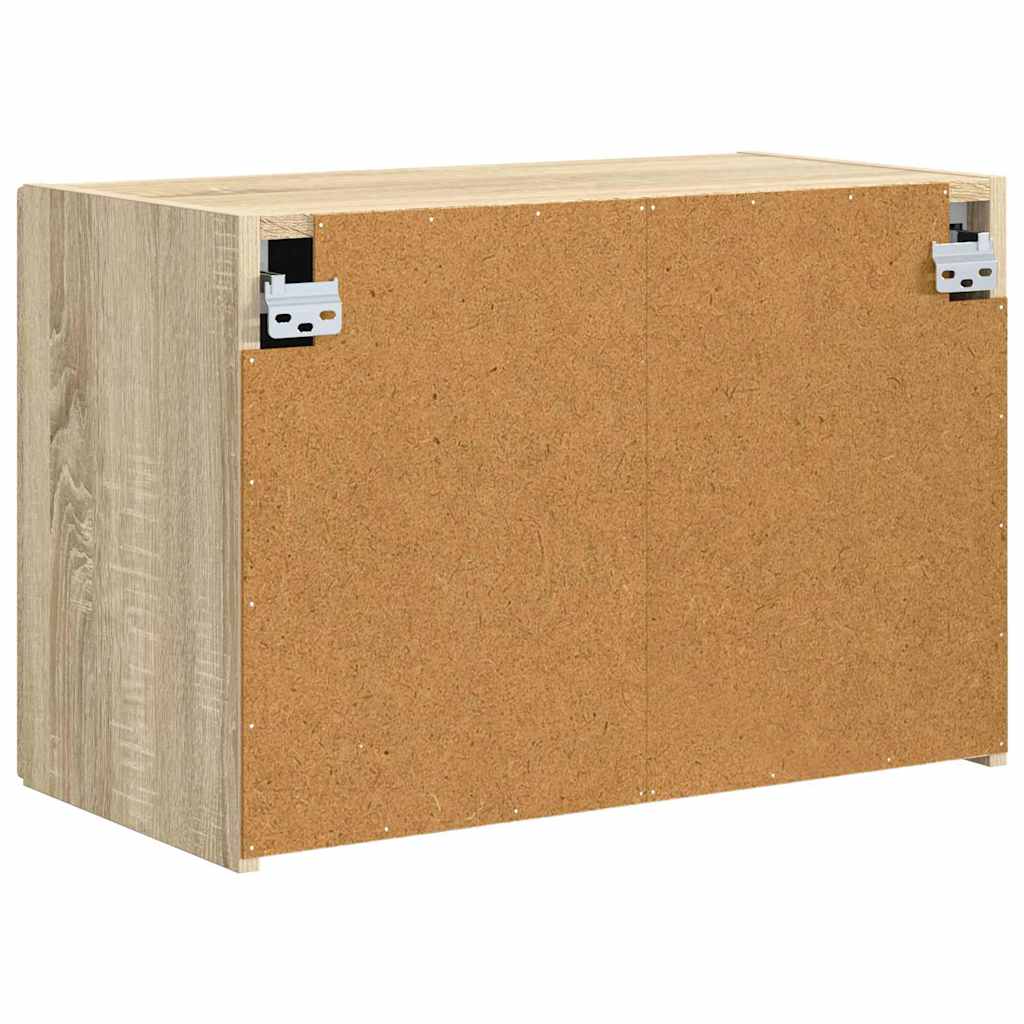 TV Wall Cabinet Sonoma Oak 59.5 x 31 x 40 cm Engineered Wood