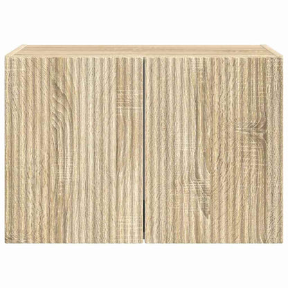 TV Wall Cabinet Sonoma Oak 59.5 x 31 x 40 cm Engineered Wood