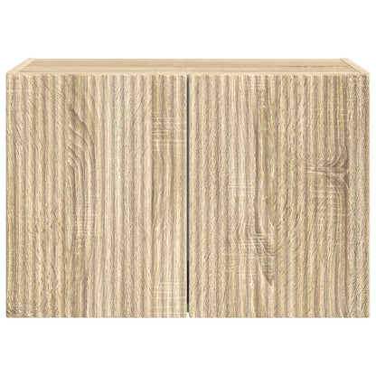 TV Wall Cabinet Sonoma Oak 59.5 x 31 x 40 cm Engineered Wood