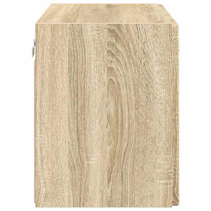 TV Wall Cabinet Sonoma Oak 59.5 x 31 x 40 cm Engineered Wood