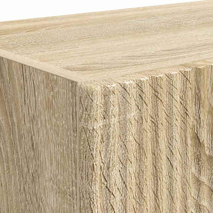 TV Wall Cabinet Wall-mounted 2 pcs Sonoma Oak 59.5 x 31 x 40 cm