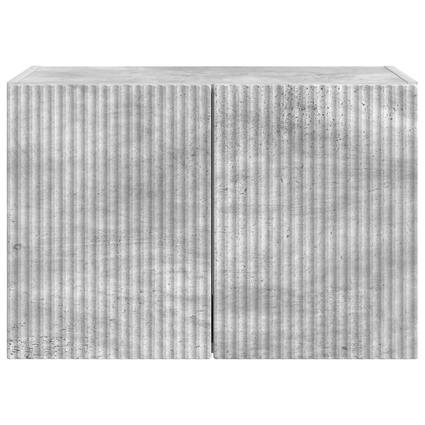TV Wall Cabinet Concrete Grey 59.5 x 31 x 40 cm Engineered Wood