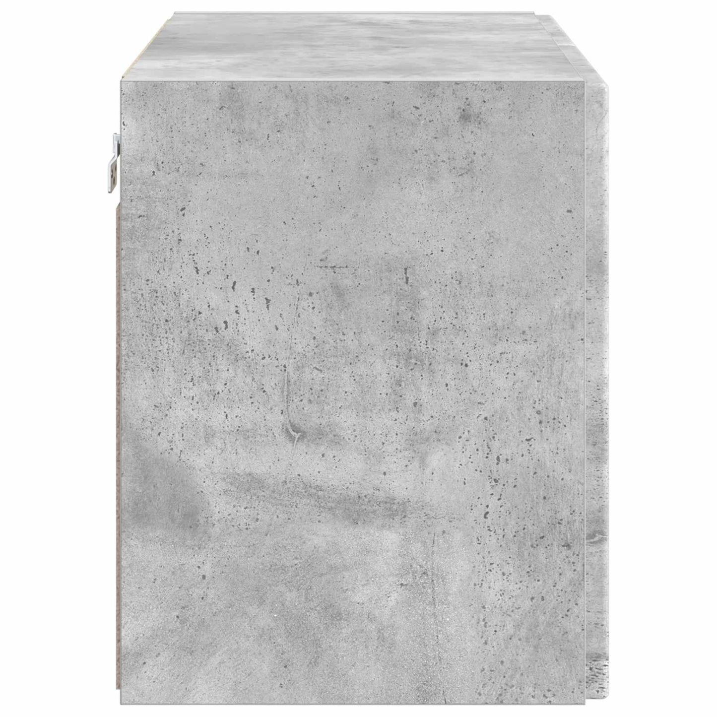 TV Wall Cabinet Concrete Grey 59.5 x 31 x 40 cm Engineered Wood