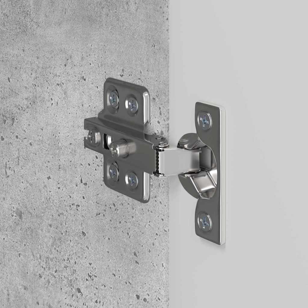 TV Wall Cabinet 2 pcs Concrete Grey 59.5 x 31 x 40 cm