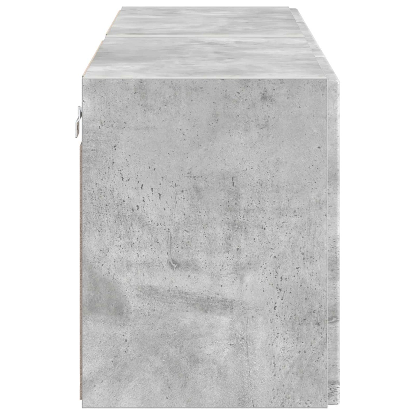 TV Wall Cabinet 2 pcs Concrete Grey 59.5 x 31 x 40 cm
