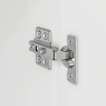 TV Wall Cabinet Wall-mounted High Gloss White 59.5 x 31 x 40 cm