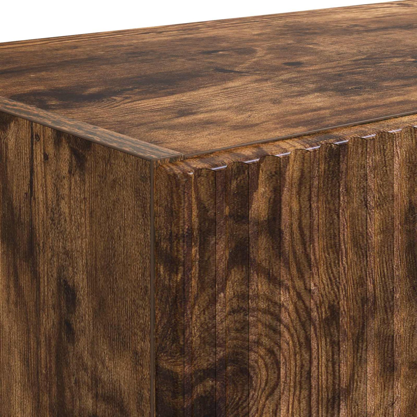 TV Wall Cabinet Wall-mounted 2 pcs Smoked Oak 59.5 x 31 x 40 cm