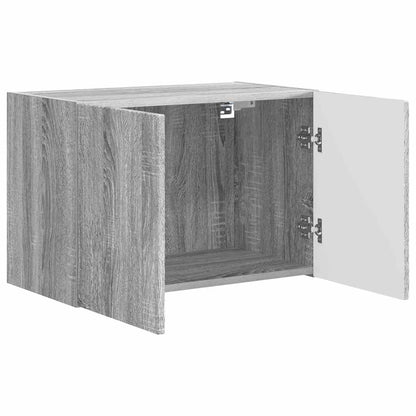 TV Wall Cabinet Grey Sonoma 59.5 x 31 x 40 cm Engineered Wood