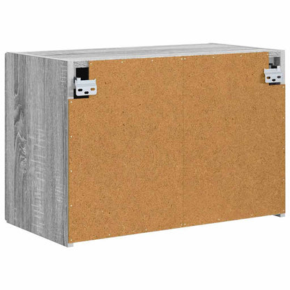 TV Wall Cabinet Grey Sonoma 59.5 x 31 x 40 cm Engineered Wood
