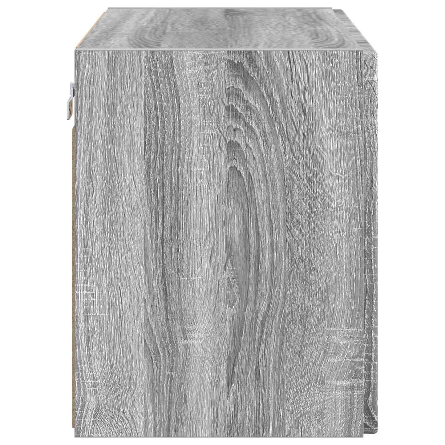 TV Wall Cabinet Grey Sonoma 59.5 x 31 x 40 cm Engineered Wood