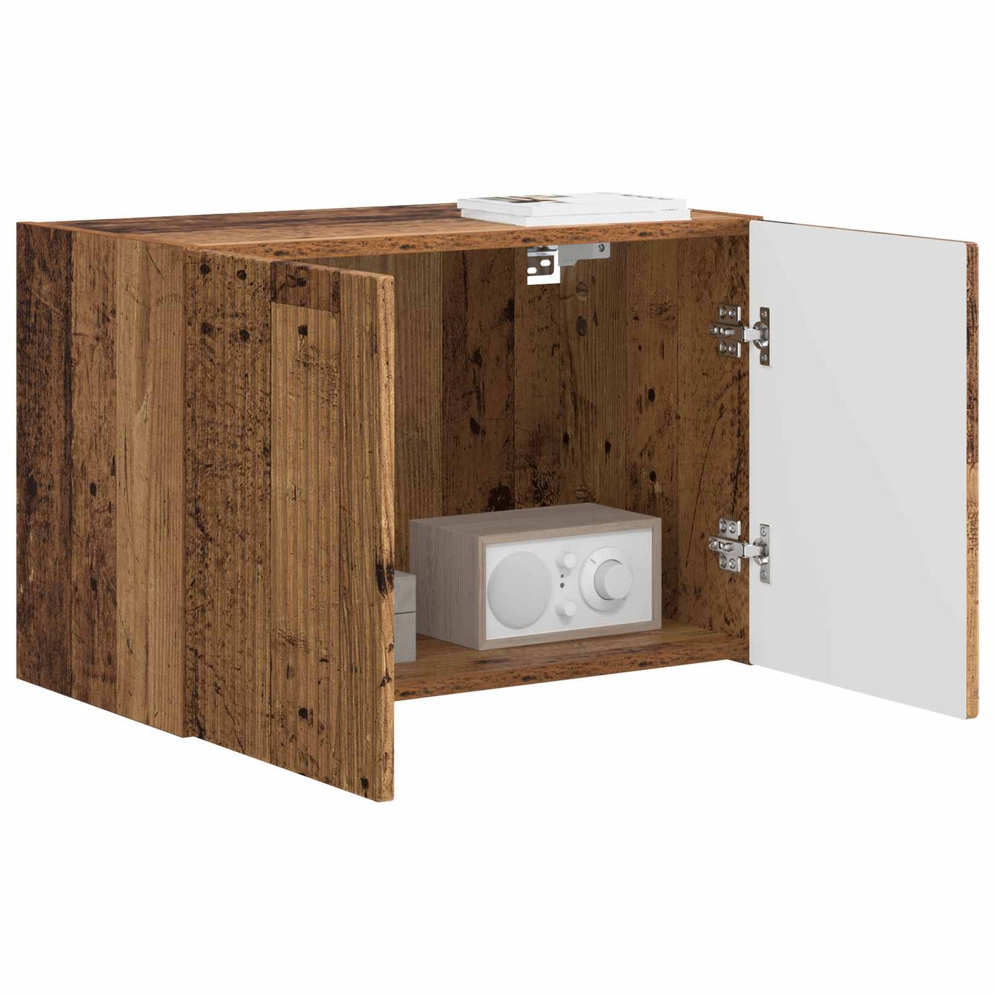 TV Wall Cabinet Old Wood 59.5 x 31 x 40 cm Engineered Wood
