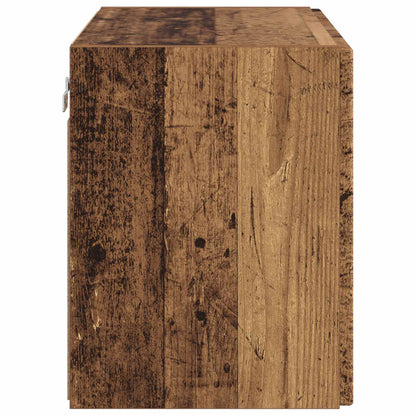 TV Wall Cabinet Old Wood 59.5 x 31 x 40 cm Engineered Wood