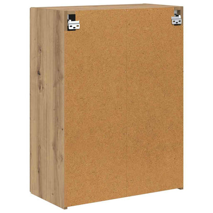TV Wall Cabinet White 59.5 x 31 x 60 cm Engineered Wood