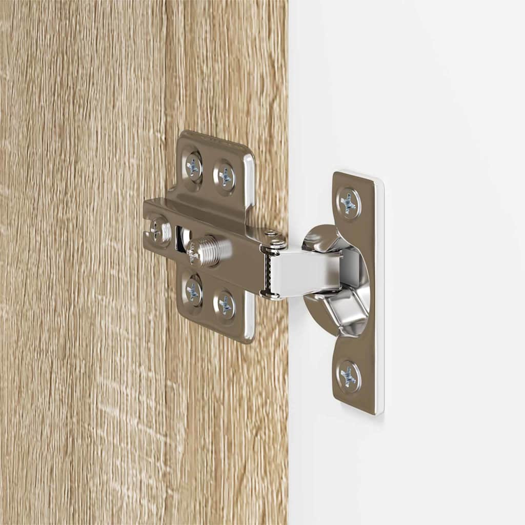 TV Wall Cabinet Sonoma Oak 59.5 x 31 x 60 cm Engineered Wood