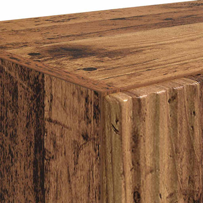 TV Wall Cabinet Old Wood 59.5 x 31 x 60 cm Engineered Wood