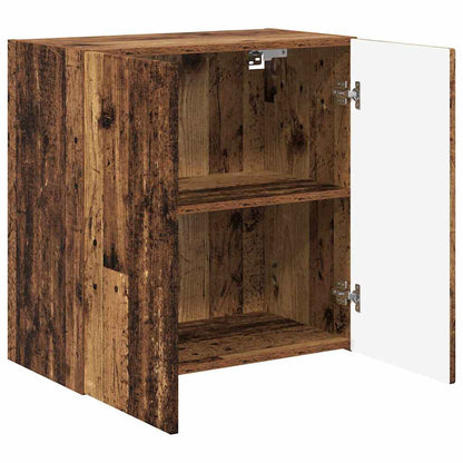 TV Wall Cabinet Old Wood 59.5 x 31 x 60 cm Engineered Wood