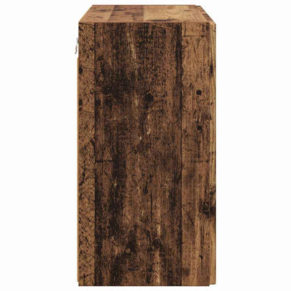 TV Wall Cabinet Old Wood 59.5 x 31 x 60 cm Engineered Wood