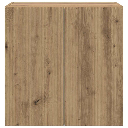 TV Wall Cabinet Artisan Oak 59.5 x 31 x 60 cm Engineered Wood