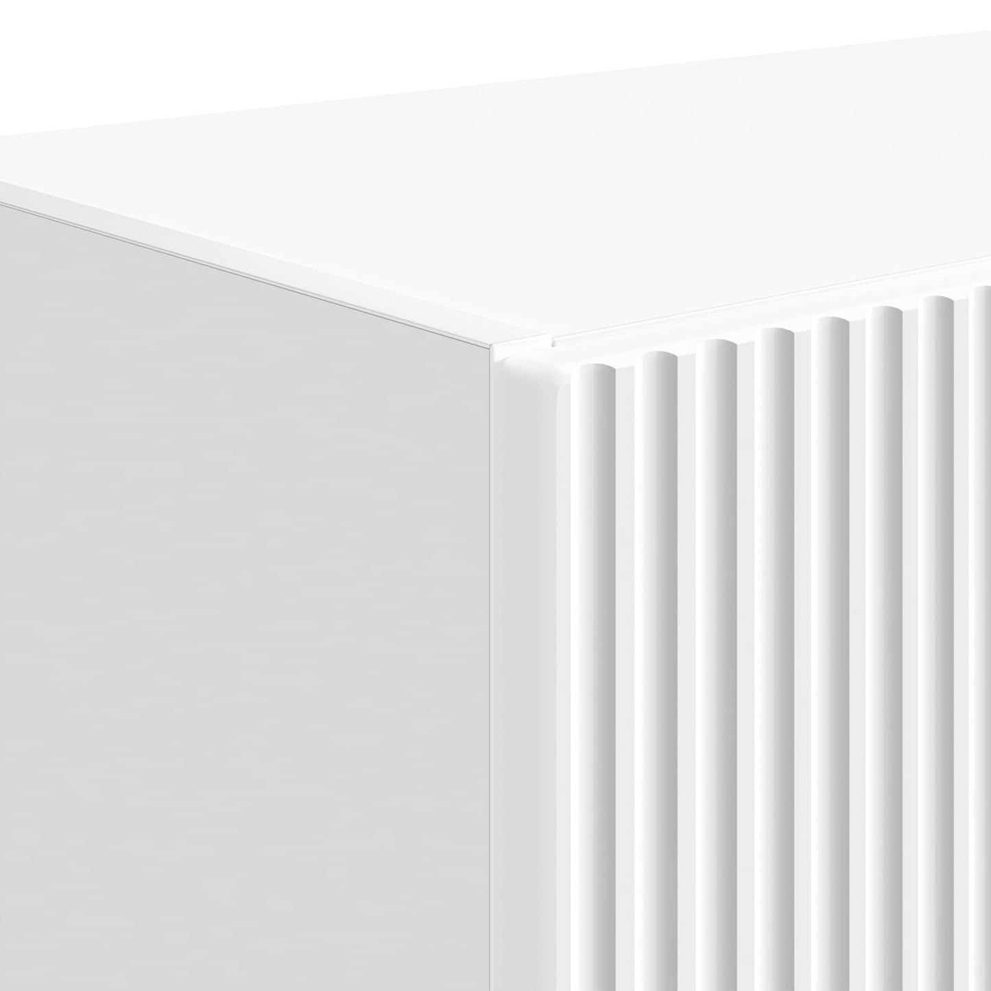 TV Wall Cabinet 59.5 x 31 x 100 cm White Engineered Wood