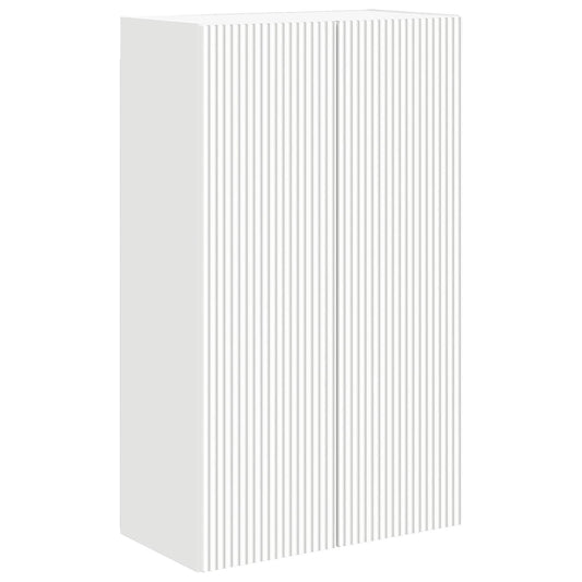 TV Wall Cabinet White 59.5 x 31 x 100 cm Engineered Wood