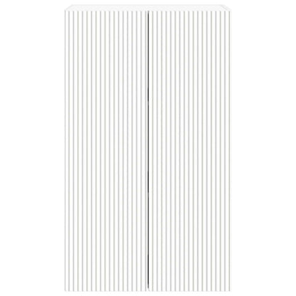 TV Wall Cabinet White 59.5 x 31 x 100 cm Engineered Wood