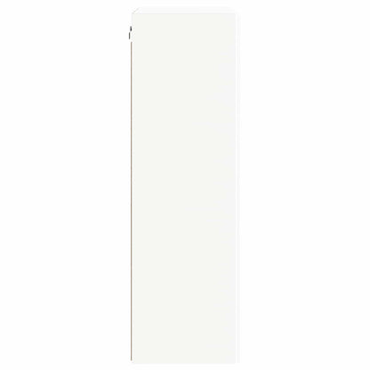 TV Wall Cabinet White 59.5 x 31 x 100 cm Engineered Wood
