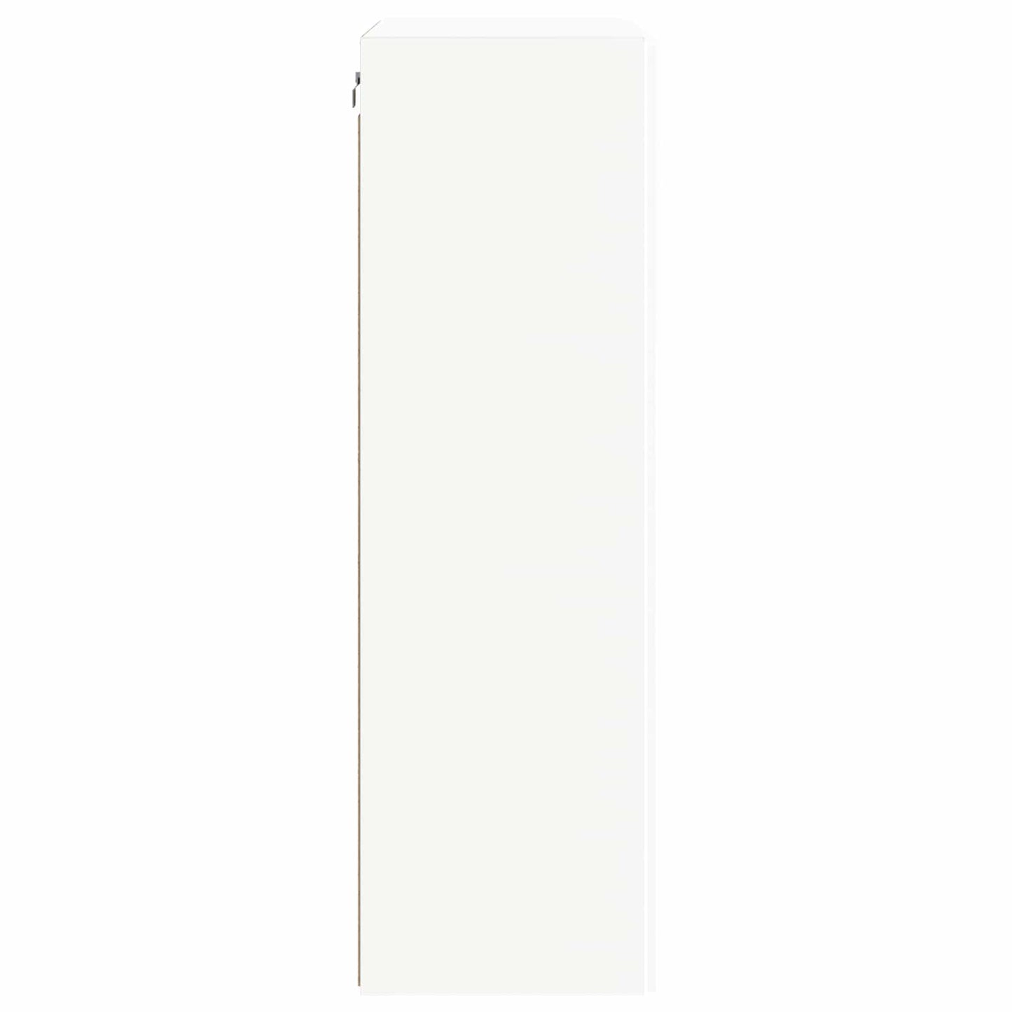 TV Wall Cabinet 59.5 x 31 x 100 cm White Engineered Wood