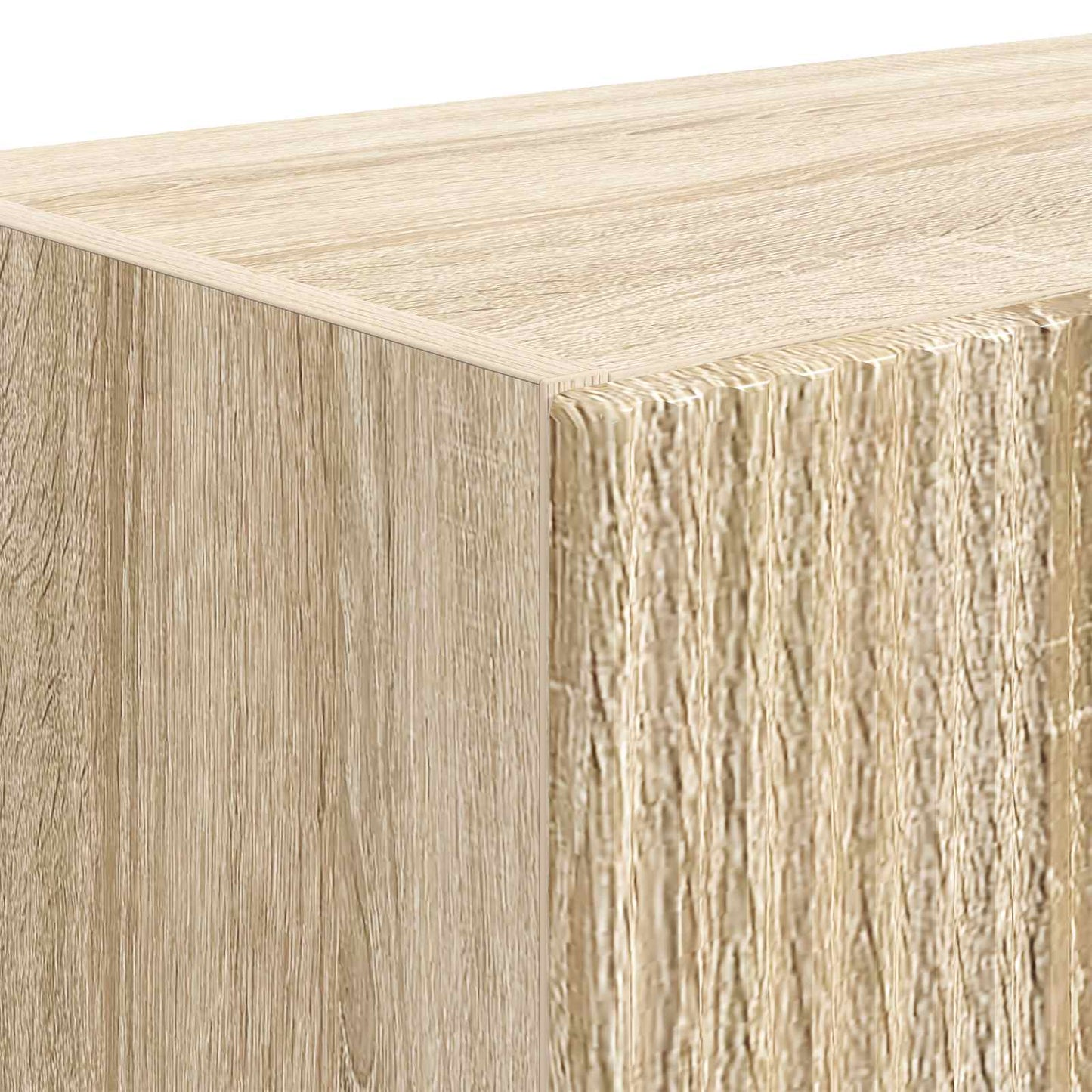 TV Wall Cabinet Sonoma Oak 59.5 x 31 x 100 cm Engineered Wood