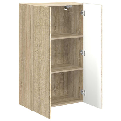 TV Wall Cabinet 59.5 x 31 x 100 cm Sonoma Oak Engineered Wood