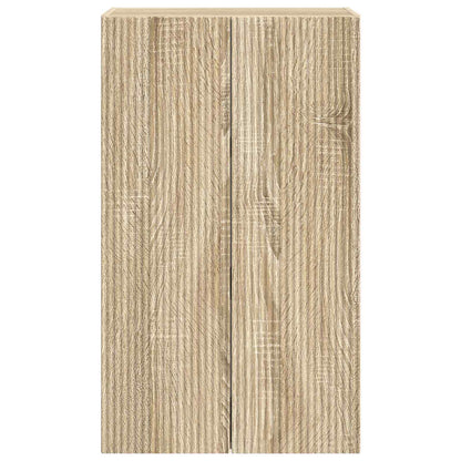 TV Wall Cabinet Sonoma Oak 59.5 x 31 x 100 cm Engineered Wood