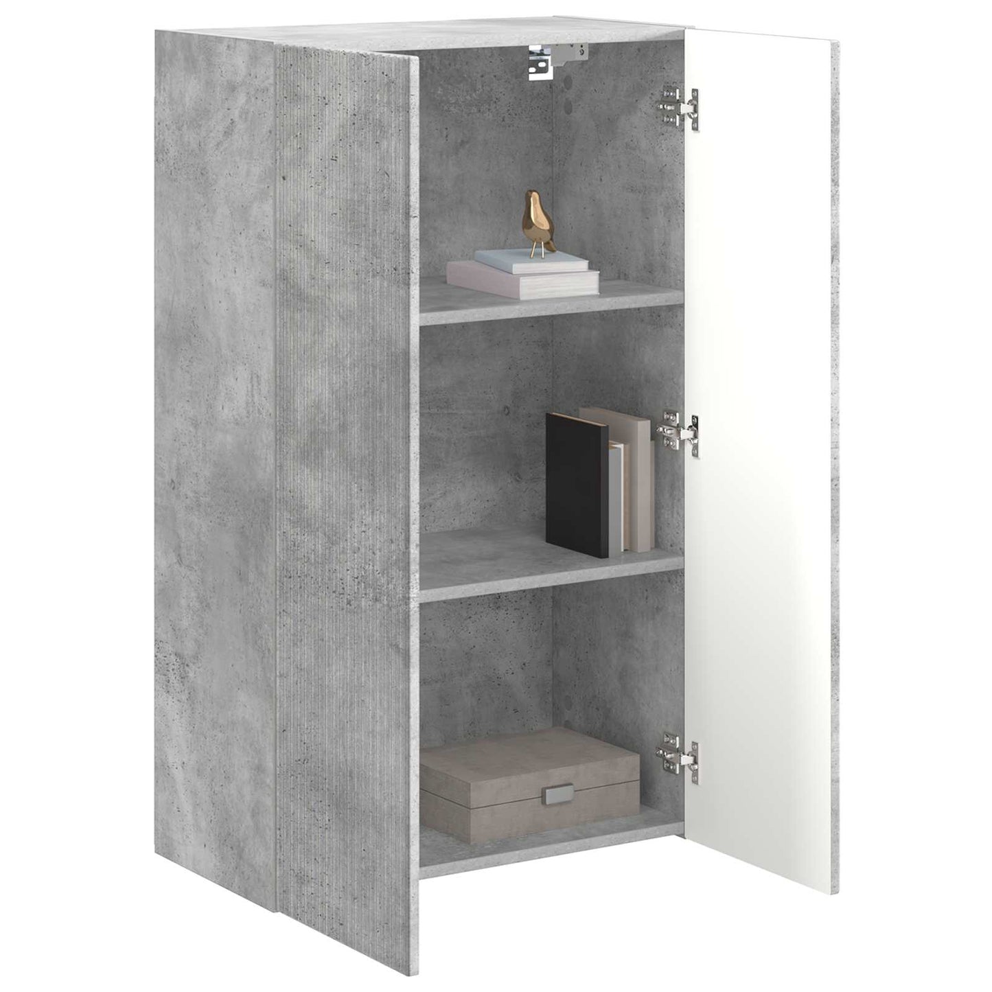 TV Wall Cabinet 59.5 x 31 x 100 cm Concrete Grey