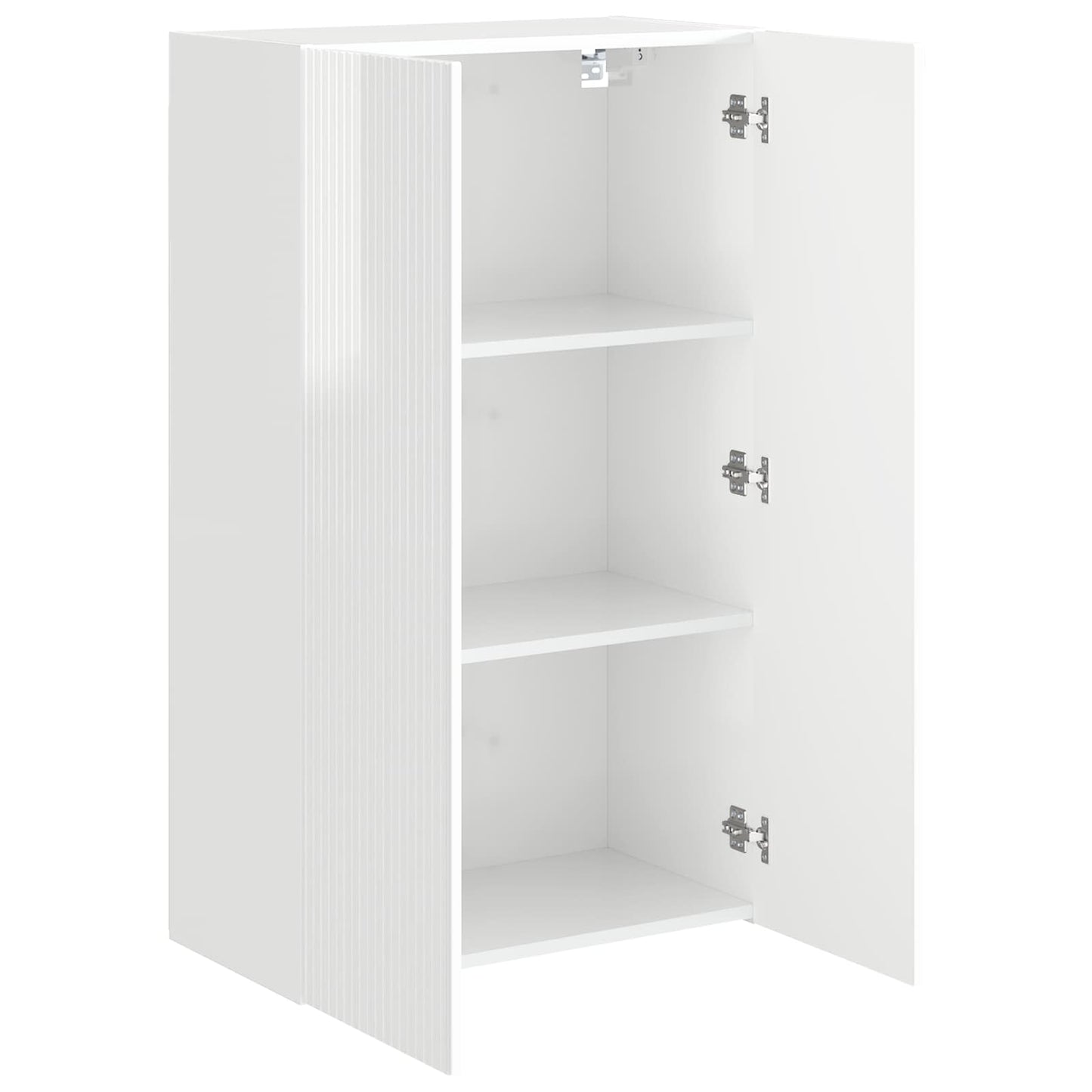 TV Wall Cabinet High Gloss White 59.5 x 31 x 100 cm