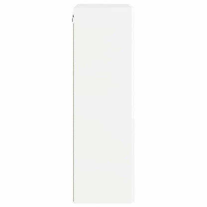 TV Wall Cabinet High Gloss White 59.5 x 31 x 100 cm
