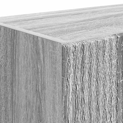 TV Wall Cabinet Grey Sonoma 59.5 x 31 x 100 cm Engineered Wood