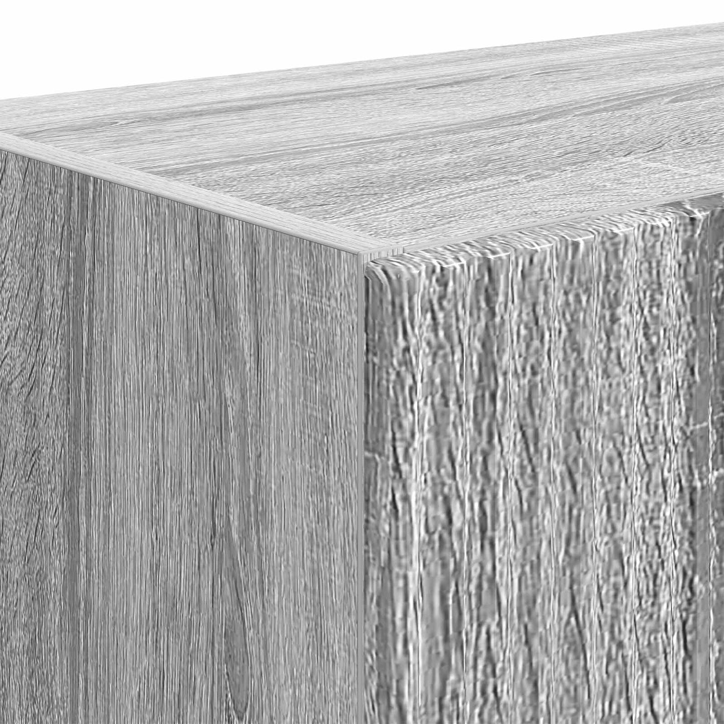 TV Wall Cabinet 59.5 x 31 x 100 cm Grey Sonoma Engineered Wood
