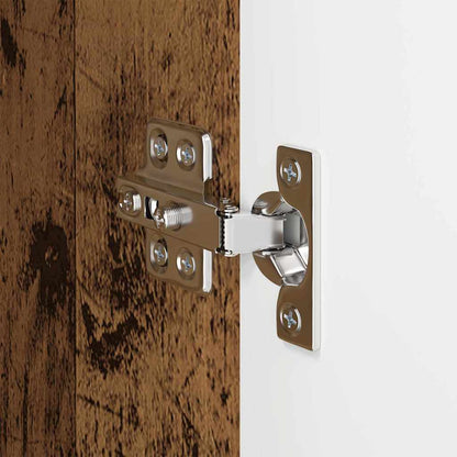 TV Wall Cabinet Old Wood 59.5 x 31 x 100 cm Engineered Wood