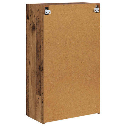 TV Wall Cabinet Old Wood 59.5 x 31 x 100 cm Engineered Wood