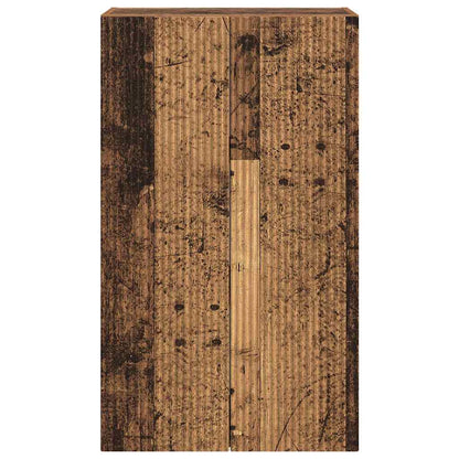 TV Wall Cabinet Old Wood 59.5 x 31 x 100 cm Engineered Wood