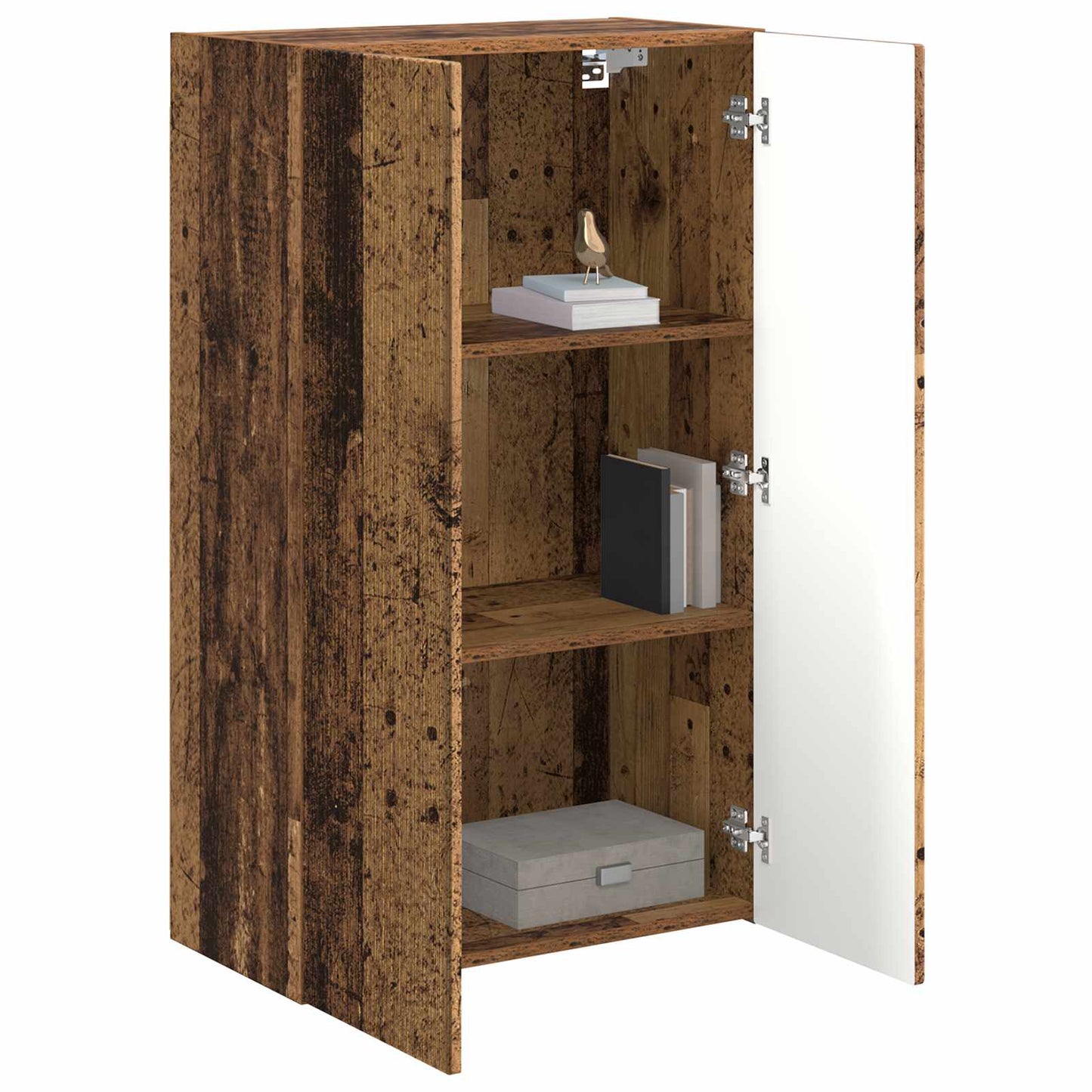 TV Wall Cabinet 59.5 x 31 x 100 cm Old Wood Engineered Wood