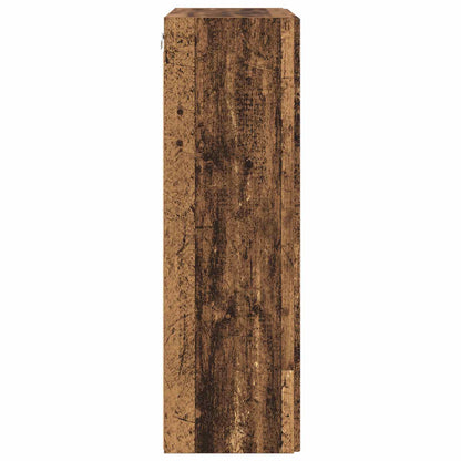 TV Wall Cabinet Old Wood 59.5 x 31 x 100 cm Engineered Wood