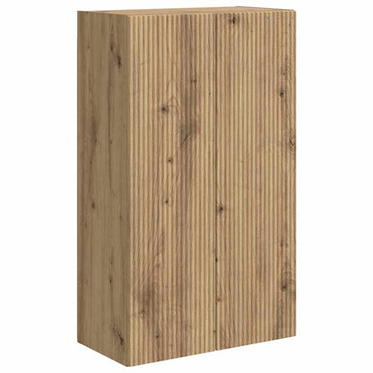 TV Wall Cabinet Artisan Oak 59.5 x 31 x 100 cm Engineered Wood