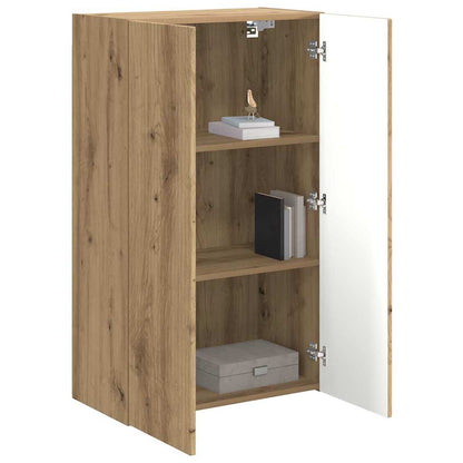 TV Wall Cabinet Artisan Oak 59.5 x 31 x 100 cm Engineered Wood